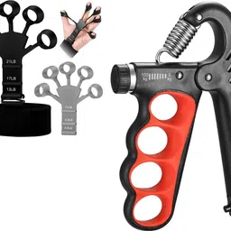 pheonix Adjustable Counter Hand & Finger Grip For Improving Strength & Flexibility-Combo Fitness Accessory Kit Kit-picture-6