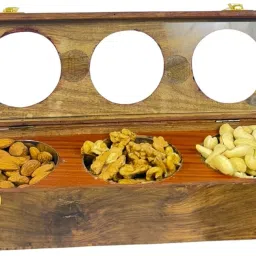 Wooden Grocery Container - 1 L-16