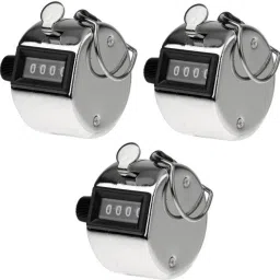 Metal Hand Held Tally Counter Manual Clicker Number Counting Golf Analog Tally Counter-15