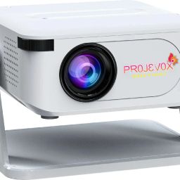 Projevox HA109 – 4K Support | Native HD | Android 11 | Freestyle Auto Keystone (5000 lm / 1 Speaker / Wireless / Remote Controller) Portable Projector-image-3