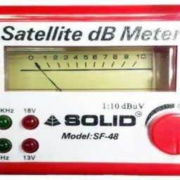 an sunshine DB Meter For Full-HD Dish T.V Network Setting ( SF-48) Satellite Signal Finder Non-magnetic Electronic Level image 2