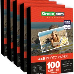 Premium Plus Glossy Photo Paper 4x6 '' 10x15 cm 500 Sheets Unruled for Canon Hp Epson Inkjet Printer 4R 180 gsm Photo Paper-image-29