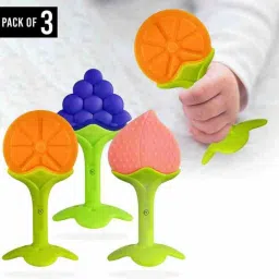 Fruits Shape Teethers for Baby, Baby Chew Toys & Mittens Teether-picture-1