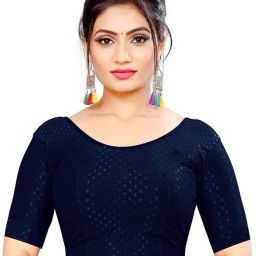 Round Neck Women Blouse-image-7