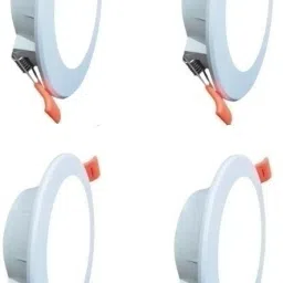 EXCEL 10-Watts Round Led Panel Conceal Down Light White (PACK 4) Ceiling Light Ceiling Lamp-15