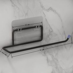 Self Adhesive GI Steel Toilet Paper Stand/Tissue roll Hanger Toilet Paper Holder Stainless Steel Toilet Paper Holder-image-88