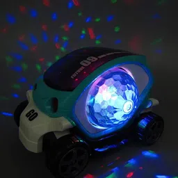 looknlvesports Hot Sale Musical Car Rotate 360 With Flashing Light & Music With Multicolor Lighting 3+ Years Learning |Educational |Stand Car-picture-0