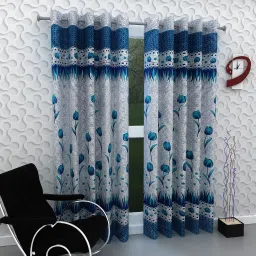 213 cm (7 ft) Polyester Door Curtain (Pack Of 2)-image-54