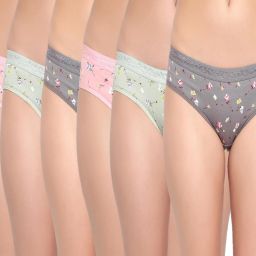 Women Hipster Multicolor Panty-image-123