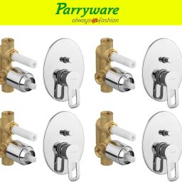 Pluto concealed Diverter Body with Concealed Upper Part set of 4 pic 204 Diverter Faucet-3