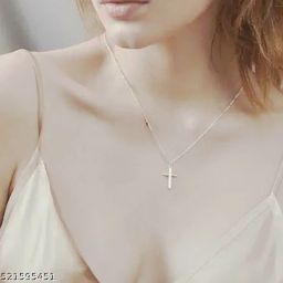 Style Jesus Christain Christ Cross Silver Stainless Steel Pendant Necklace Silver Stainless Steel Pendant Set-image-3
