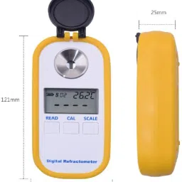 mxrady lark Digital Urea Refractometer 0-51% Refractive index (1.3330 - 1.4056 nD) Digital Handheld Refractometer image 2