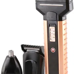 JVA B 3 in 1 Headed All in One Shaver for Men & Women Rechargeable Grooming Kit 60 min Runtime 3 Length Settings-0