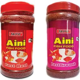 Aini Fast Red And Fast Growth Fish Food Fish 0.726 kg (2x0.36 kg) Dry New Born, Young, Adult Fish Food-image-5