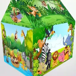 New Tent House For Kids Large Size Jumbo Tent House (Multicolor)_FK142-picture-14