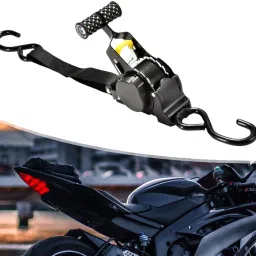 Heavy duty Ratchet Lashing Belt 50mm x 15Mtrs Double J Hooks Luggage Strap Vehicle Cargo Net-image-25