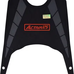 RMT-0646 Washable Soft Rubber Floor Mat/Foot Mat Compatible for Honda Activa 125 Two Wheeler Mat-image-55