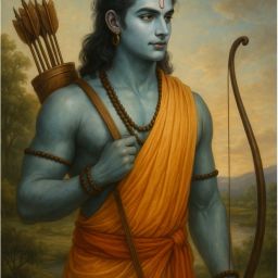 18 inch Lord Rama Wall Sticker For Home Poster 12x18 Inch Self Adhesive Sticker-image-42