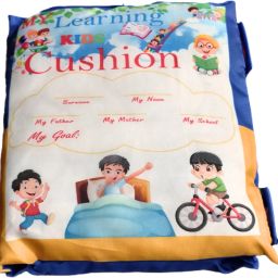 Handmade Learning Pillow Cotton Book for Kids Educational Toys. Cotton Smiley Baby Pillow Pack of 1-image-57