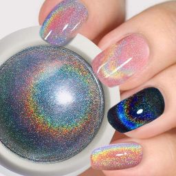Chrome Nail Powder Mermaid Powder Pearl Holographic Nail Powder-17