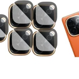 DB Back Camera Lens Glass Protector for VIVO T3 PRO 5G CAMERA LENS (PACK OF 5)-image-5