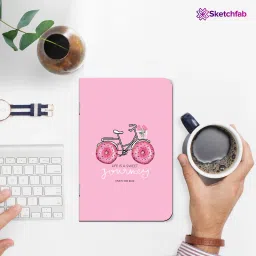 raptech notebook Unique Stationery items, Easy to Carry, Plain Cute(Follow Yours Dreams) A5 Diary UnRuled 240 Pages image 5