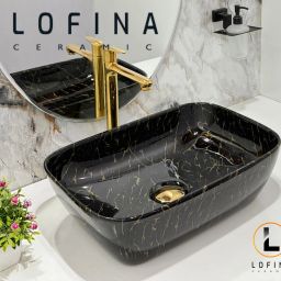 Premium Ceramic BASIN Which Gives Look To your Home Table Top Wash Basin AI1043 Very Stylish Bathroom Luxury Ceramic Glossy Wash Basin Table Top Basin-image-91