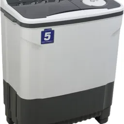 lloyd by havells 8 kg 1300 RPM, Soak Function, 3 Wash Programs, Swift Dry, Magic Filter Semi Automatic Top Load Grey, White image 3