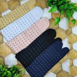 Women Polka Print, Printed, Geometric Print, Graphic Print Ankle Length, Low Cut, Peds/Footie/No-Show-17