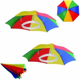 Head Umbrella For For Any One 21 Inchs Pack of 5 Color Umberallas For Sun& Rain Umbrella-image-30