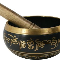 Tibetan Meditation Singing Bowl For Meditation and Music Therapy - 3.5 Inches Approx Singing Bowl-image-2