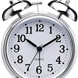 rvk Analog Silver Clock-picture-3