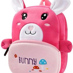 Small 10 L Backpack Bunny Toddler Bag Plush Animal Cartoon Mini Bag for Baby Girl Boy 2-6 Years-image-92