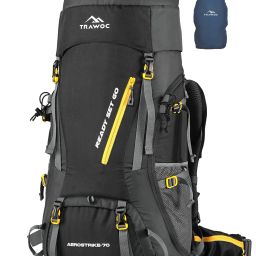AEROSTRIKE 70L Travel Backpack for Hiking Trekking Bag Men&Women Rucksack - 70 L-image-47