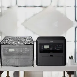 PrimeCover For Canon ImageCLASS MF241d Multi-function Monochrome Laser Zebra Print Printer Cover image 2