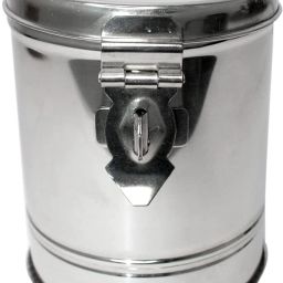 Stainless Steel Round Money Bank Pack Of 1 Coin Bank-image-67