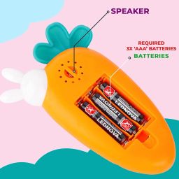 countrylink Rabbit Musical Phone toy Cordless Feature Mobile Phone Smart Light,multicolour,1 image 3