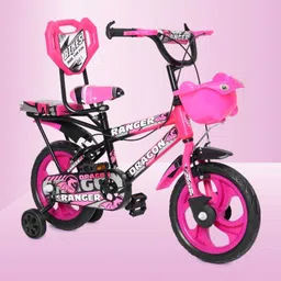 big ranger BYKING Cycle 14 INCH with Training Wheels Double Gaddi 14 T (inch) Utility Bike-picture-41