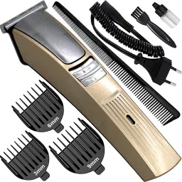 QGS Men’s Rechargeable BY Powerful Hair Clipper Beard Moustache Hair Cutting Trimmer Fully Waterproof Grooming Kit 120 min Runtime 4 Length Settings-picture-27