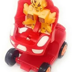 balhath Transformers Robot Racing Car for Kids (Set of 2) (multicolor) image 4