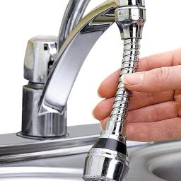 360 Degree Rotating Water-Saving Sprinkler Nozzle Splash-Proof Extender Sprayer Sink Tap Faucet-18