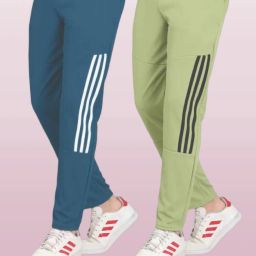 Pack of 2 Men Solid Grey Track Pants-image-43
