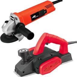 COMBO OF 4INCH 82MM ELECTRIC PLANER WITH HEAVY DUTY Angle Grinder-image-22