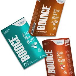 BOUNCE Nicotine Mini Lozenge 2 mg | Cherry, Cinnamon, Mint Flavour, Sugar Free | Helps Quit Smoking | 24 Count Smoking Cessations-picture-23