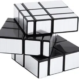 trade globe Mirror Cube 3x3 Cube High Speed Stickerless Silver Mirror Magic Cube 3x3 Mirror Cube Brainstorming Puzzle Game Toy image 2