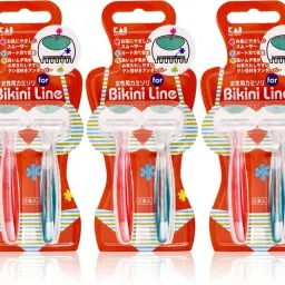 Bikini Line Razor for Women with Aloe Vera and Vitamin E Lubricated Strips, Women-26