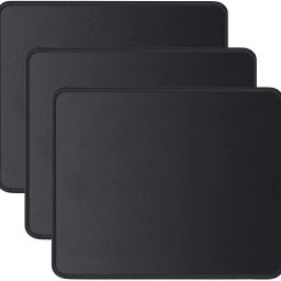 NIGSUR [3 Pack] Silk-Gliding Gaming Mouse Pad (Black) Mousepad-image-40