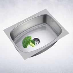 shivangan Premium Stainless Steel Kitchen Sink Functional Design & Stylish Look - 16x18x7 inch Top Mount-picture-4