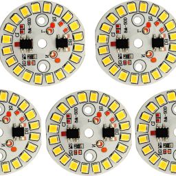 (5 Pieces) 9 Watt Super Bright DOB MCPCB Light For Led Bulb (YELLOW) Electronic Components Electronic Hobby Kit-image-14