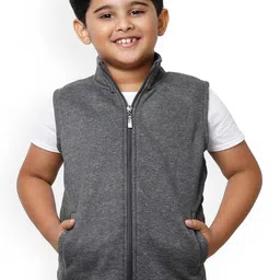 IndiWeaves Boys Mock Collar Lightweight Bomber Jacket-image-8